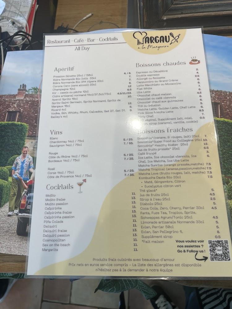 Margaux à La Mangeoire - Restaurant Deauville - Menu Image 4